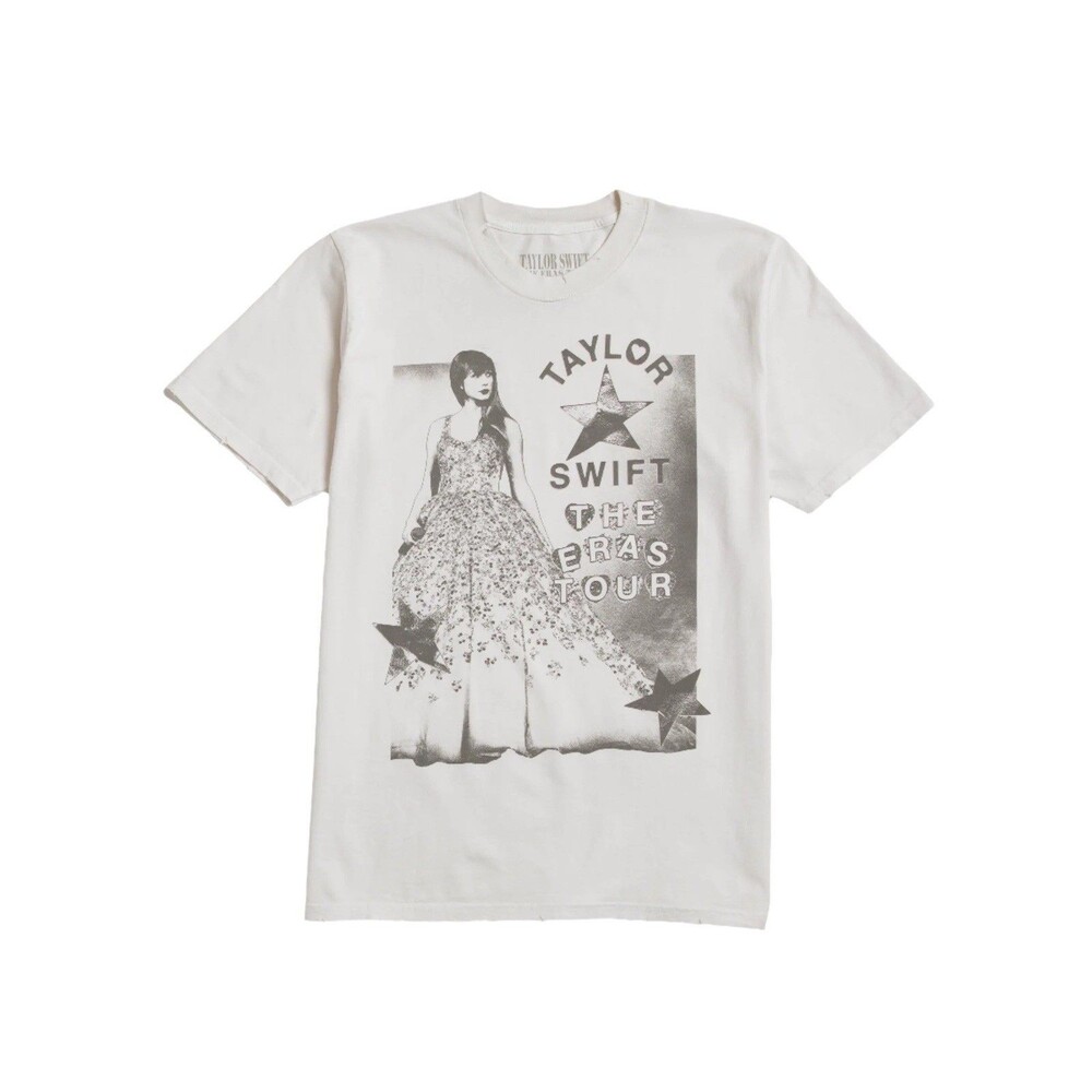 Taylor Swift The Eras Tour Genuine Merch White Tshirt Size XXL Unisex